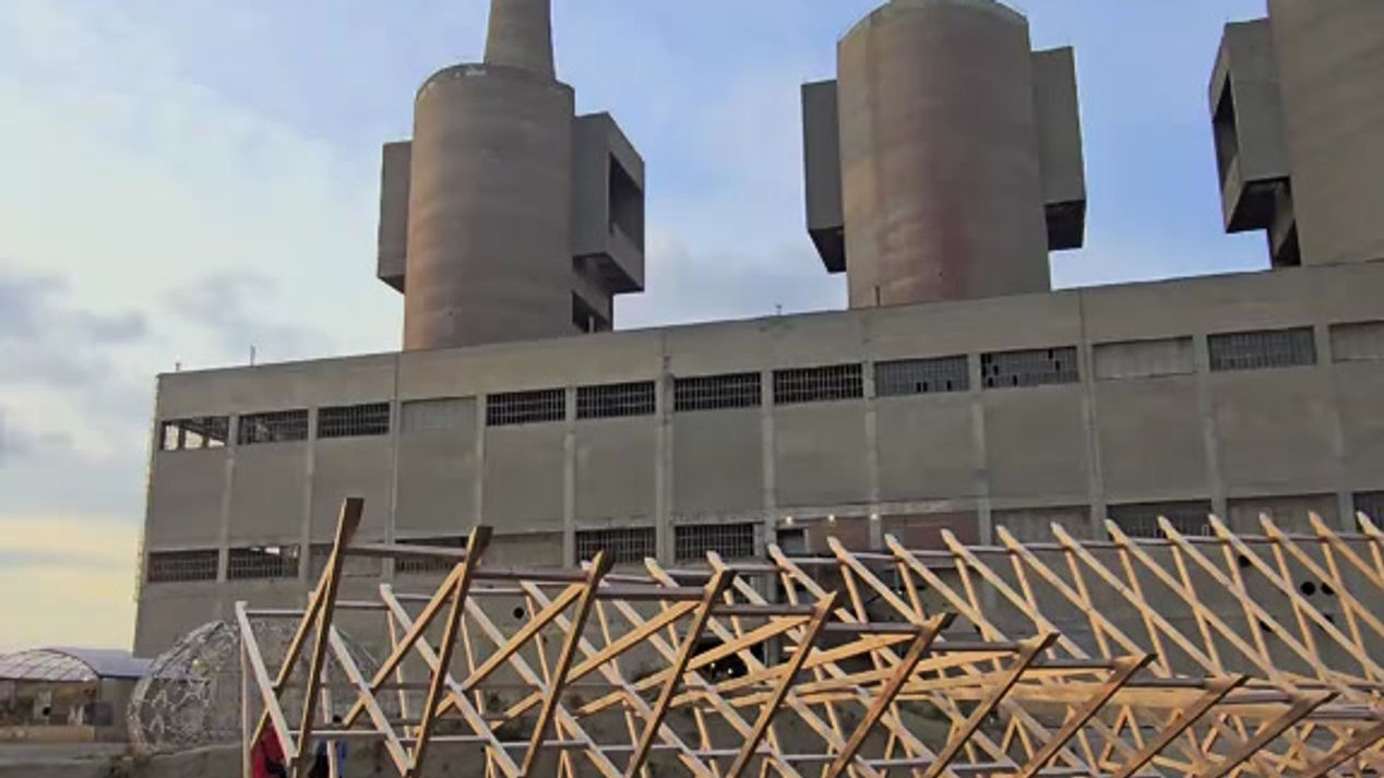 Tres chimeneas Sant Adrià